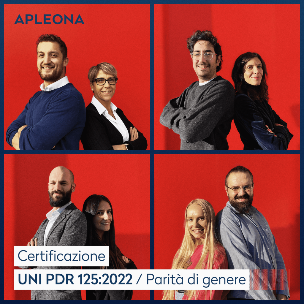 Apleona Italy ottiene la certificazione sulla parità di genere